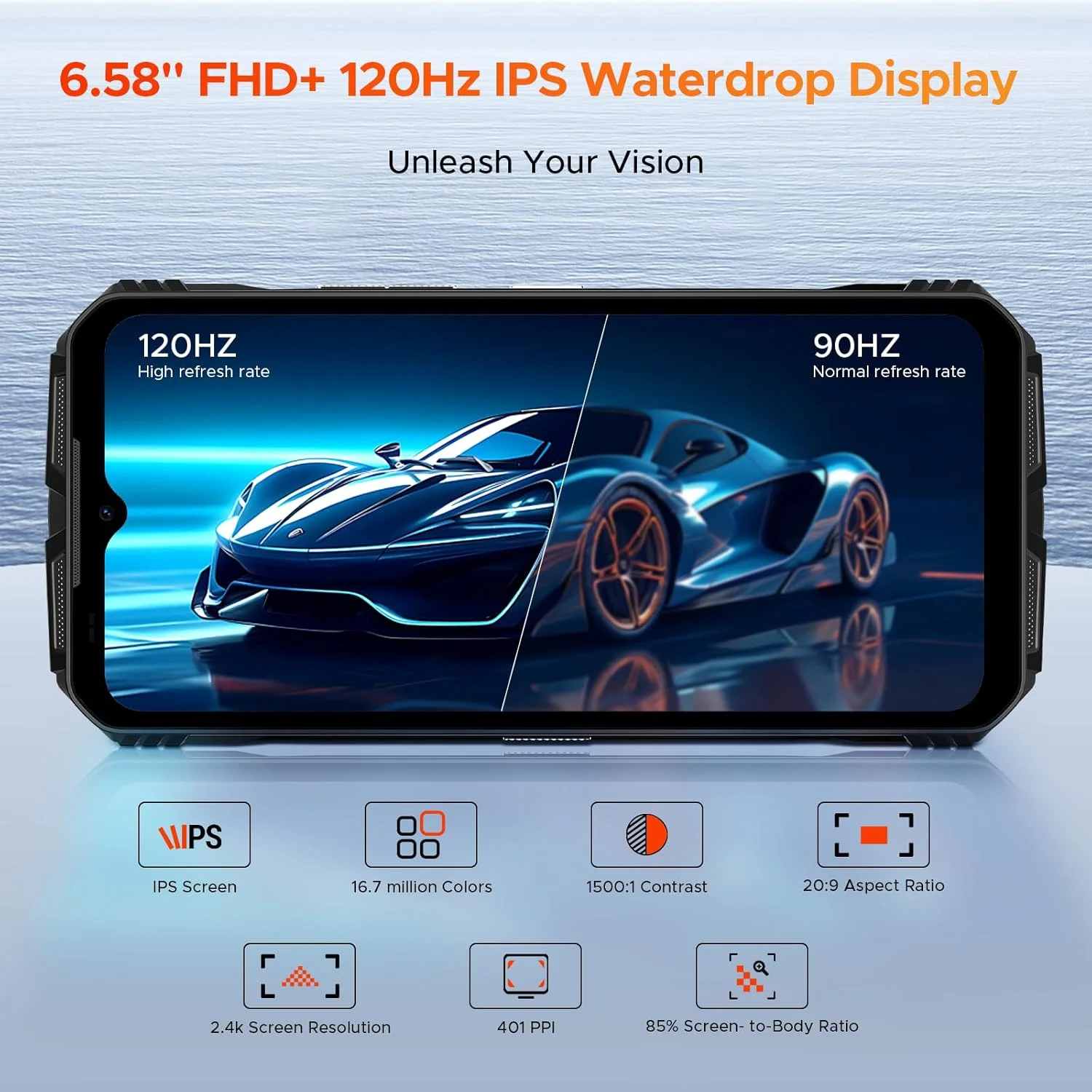 گوشی مقاوم DOOGEE V MAX Pro (2025) 5G، ظرفیت باتری 22000mAh، رم 32GB + حافظه داخلی 512GB/TF 2TB، گوشی هوشمند مقاوم با اندروید 14، دوربین دید در شب 108MP+20MP، صفحه نمایش 6.58 اینچی FHD+ IPS با نرخ تازه سازی 120Hz، ضد آب IP68/IP69K، NFC/OTG/Face ID/وزن 535 گرم گوشی مقاوم DOOGEE V MAX Pro (2025) 5G، ظرفیت باتری 22000mAh، رم 32GB + حافظه داخلی 512GB/TF 2TB، گوشی هوشمند مقاوم با اندروید 14، دوربین دید در شب 108MP+20MP، صفحه نمایش 6.58 اینچی FHD+ IPS با نرخ تازه سازی 120Hz، ضد آب IP68/IP69K، NFC/OTG/Face ID/وزن 535 گرم