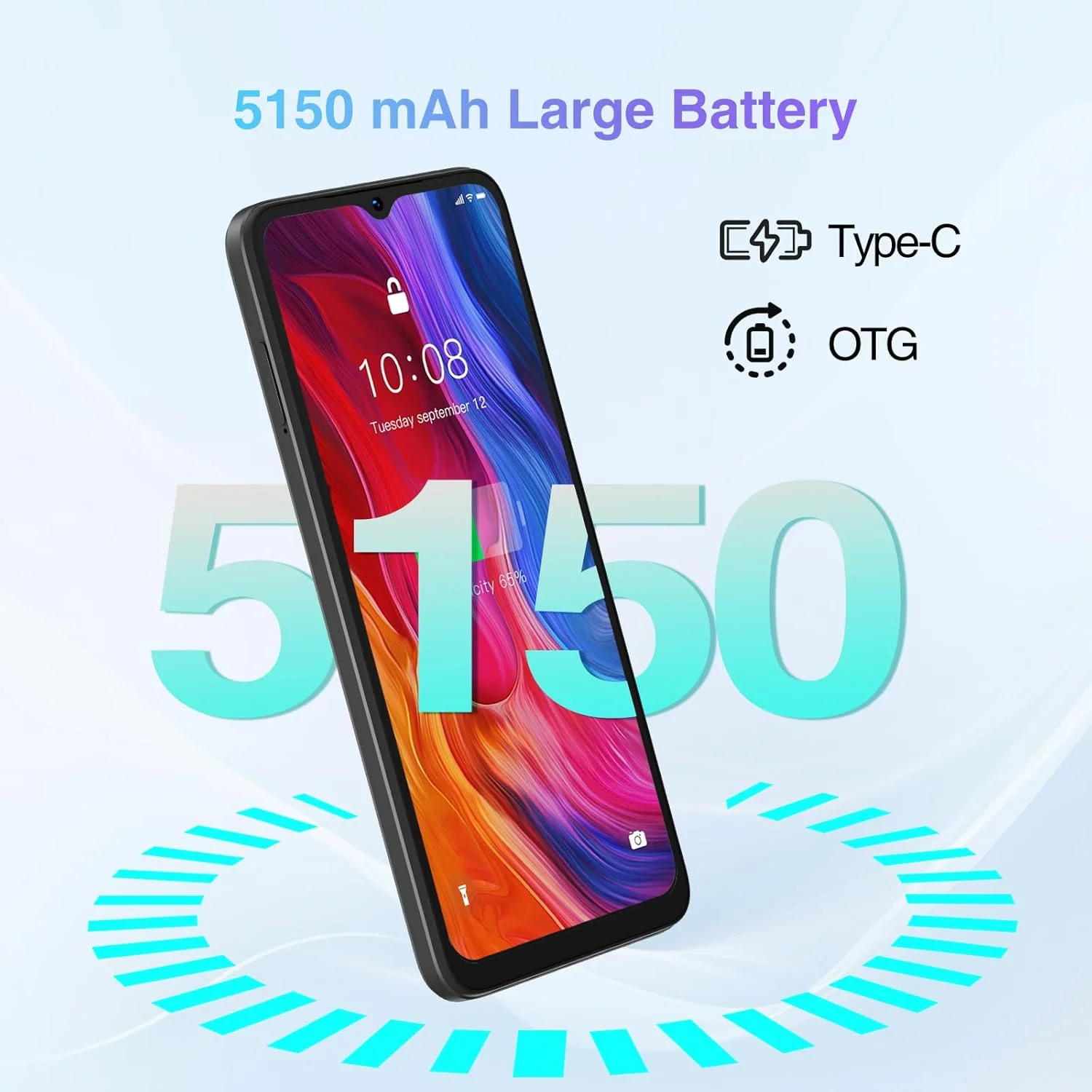 گوشی موبایل DOOGEE N55 (2025) اندروید 14، 9 گیگابایت رم + 128 گیگابایت حافظه قابل ارتقا تا 1 ترابایت، صفحه نمایش 6.56 اینچی HD+ 90 هرتز، باتری 5150 میلی آمپر، دوربین 13 مگاپیکسل + 8 مگاپیکسل، دو سیم کارت 4G، بازگشایی با چهره، OTG/T-Mobile گوشی موبایل DOOGEE N55 (2025) اندروید 14، 9 گیگابایت رم + 128 گیگابایت حافظه قابل ارتقا تا 1 ترابایت، صفحه نمایش 6.56 اینچی HD+ 90 هرتز، باتری 5150 میلی آمپر، دوربین 13 مگاپیکسل + 8 مگاپیکسل، دو سیم کارت 4G، بازگشایی با چهره، OTG/T-Mobile