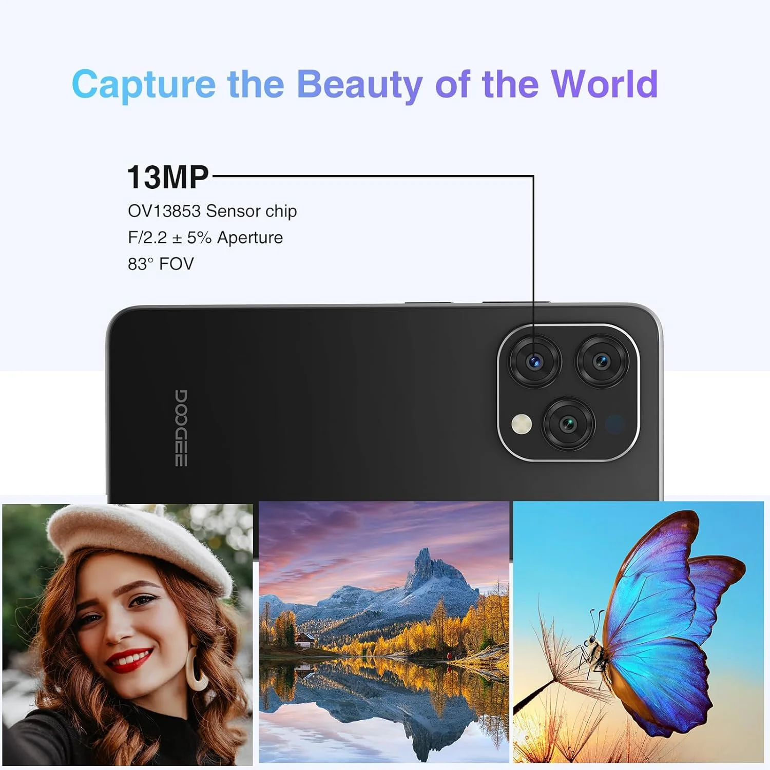 گوشی موبایل DOOGEE N55 (2025) اندروید 14، 9 گیگابایت رم + 128 گیگابایت حافظه قابل ارتقا تا 1 ترابایت، صفحه نمایش 6.56 اینچی HD+ 90 هرتز، باتری 5150 میلی آمپر، دوربین 13 مگاپیکسل + 8 مگاپیکسل، دو سیم کارت 4G، بازگشایی با چهره، OTG/T-Mobile گوشی موبایل DOOGEE N55 (2025) اندروید 14، 9 گیگابایت رم + 128 گیگابایت حافظه قابل ارتقا تا 1 ترابایت، صفحه نمایش 6.56 اینچی HD+ 90 هرتز، باتری 5150 میلی آمپر، دوربین 13 مگاپیکسل + 8 مگاپیکسل، دو سیم کارت 4G، بازگشایی با چهره، OTG/T-Mobile
