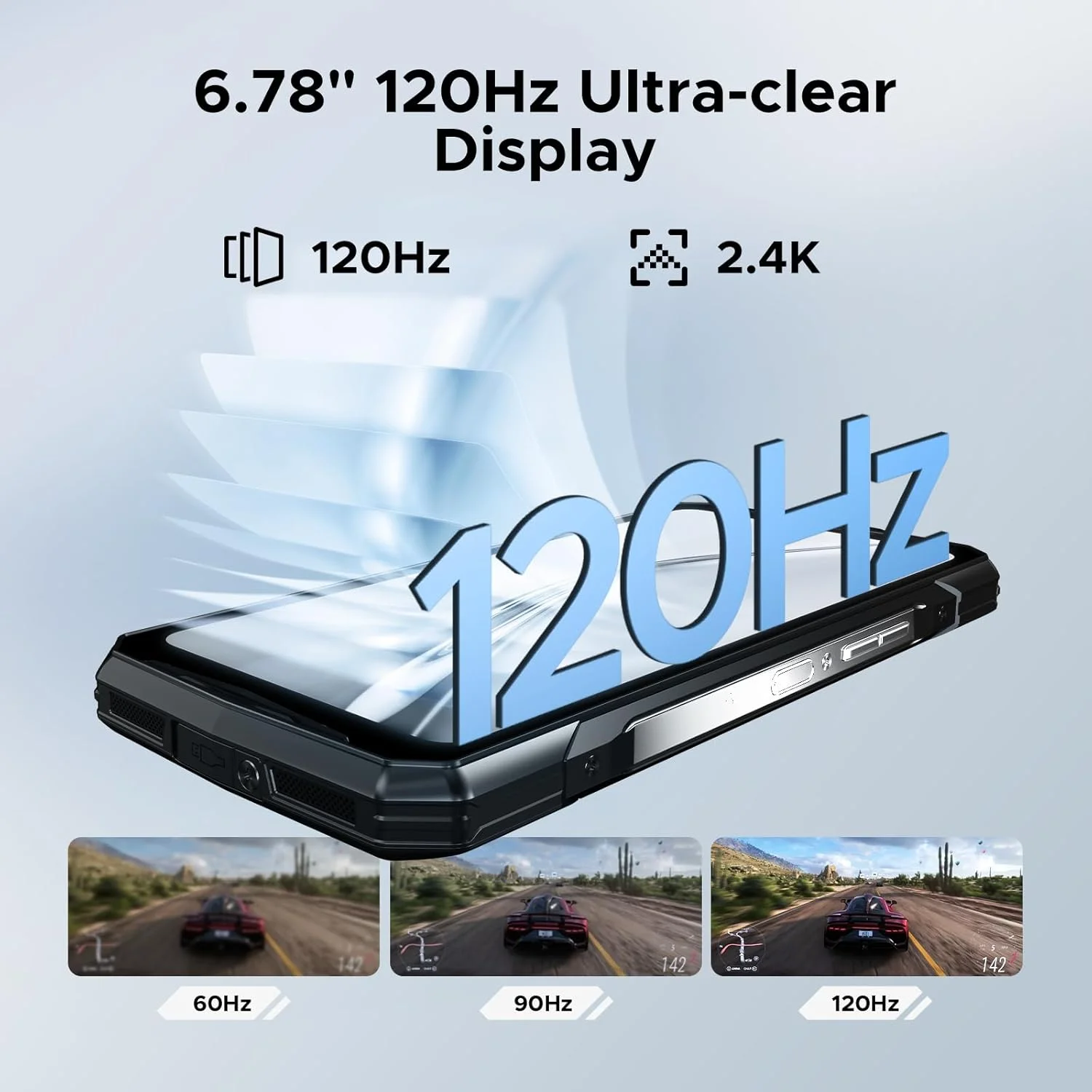 گوشی هوشمند مقاوم DOOGEE V40 Pro 5G، آنلاک شده با صفحه نمایش پشتی 1.47 اینچی، 36 گیگابایت + 512 گیگابایت/TF 2 ترابایت، گوشی مقاوم اندروید 14، باتری 8680 میلی آمپر ساعتی، 200 مگاپیکسل + 32 مگاپیکسل، صفحه نمایش 6.78 اینچی FHD+ 120 هرتز IPS، 3 اسلات کارت/بازگشایی دوگانه/NFC/WiFi6 گوشی هوشمند مقاوم DOOGEE V40 Pro 5G، آنلاک شده با صفحه نمایش پشتی 1.47 اینچی، 36 گیگابایت + 512 گیگابایت/TF 2 ترابایت، گوشی مقاوم اندروید 14، باتری 8680 میلی آمپر ساعتی، 200 مگاپیکسل + 32 مگاپیکسل، صفحه نمایش 6.78 اینچی FHD+ 120 هرتز IPS، 3 اسلات کارت/بازگشایی دوگانه/NFC/WiFi6
