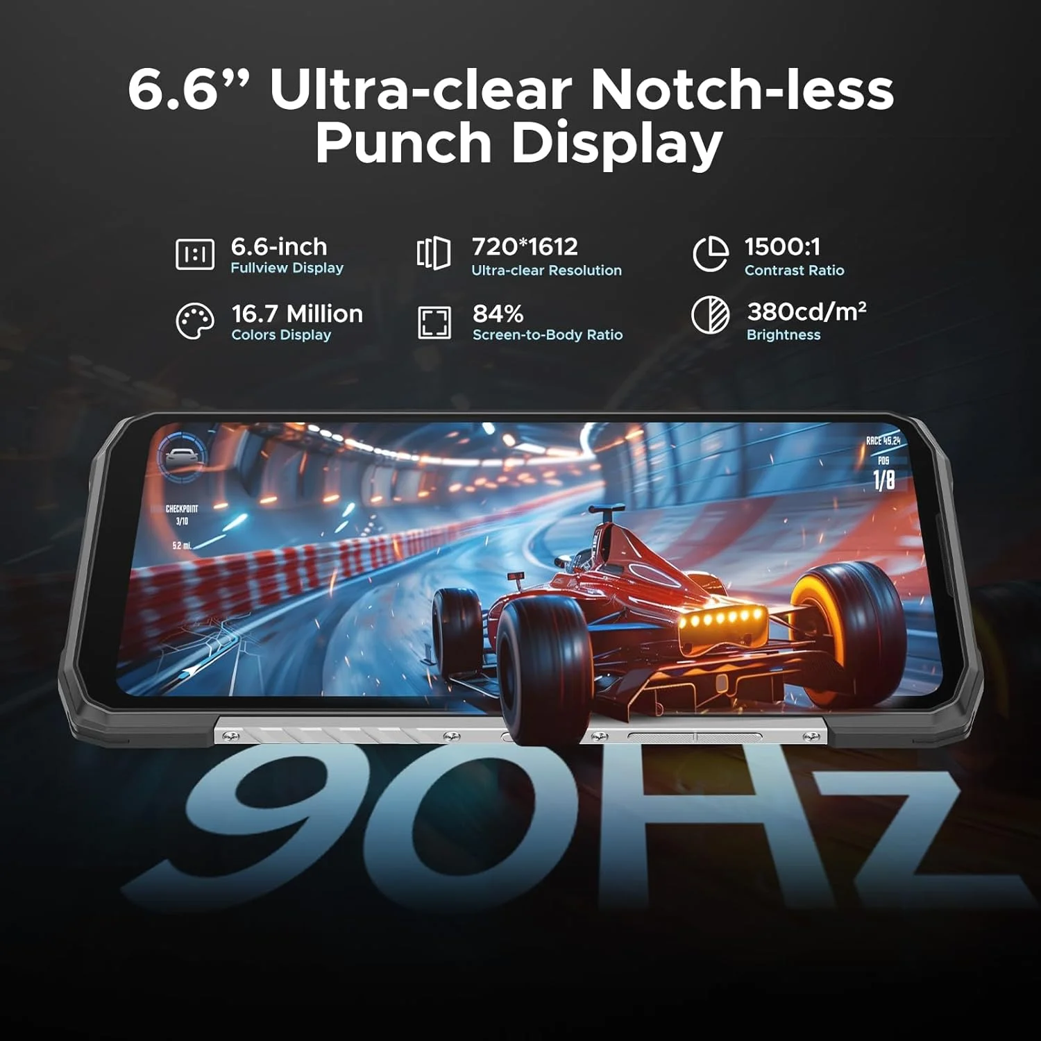 گوشی هوشمند مقاوم DOOGEE Blade10 Power، آنلاک شده، 24 گیگابایت + 256 گیگابایت/2 ترابایت، تلفن مقاوم 10300 میلی آمپر ساعتی، تلفن همراه 6.6 اینچی HD+ 90 هرتز اندروید 14، دوربین 50 مگاپیکسلی، 3 اسلات کارت/باز کردن قفل با چهره/اثر انگشت/NFC/Wi-Fi 6E/IP69K گوشی هوشمند مقاوم DOOGEE Blade10 Power، آنلاک شده، 24 گیگابایت + 256 گیگابایت/2 ترابایت، تلفن مقاوم 10300 میلی آمپر ساعتی، تلفن همراه 6.6 اینچی HD+ 90 هرتز اندروید 14، دوربین 50 مگاپیکسلی، 3 اسلات کارت/باز کردن قفل با چهره/اثر انگشت/NFC/Wi-Fi 6E/IP69K