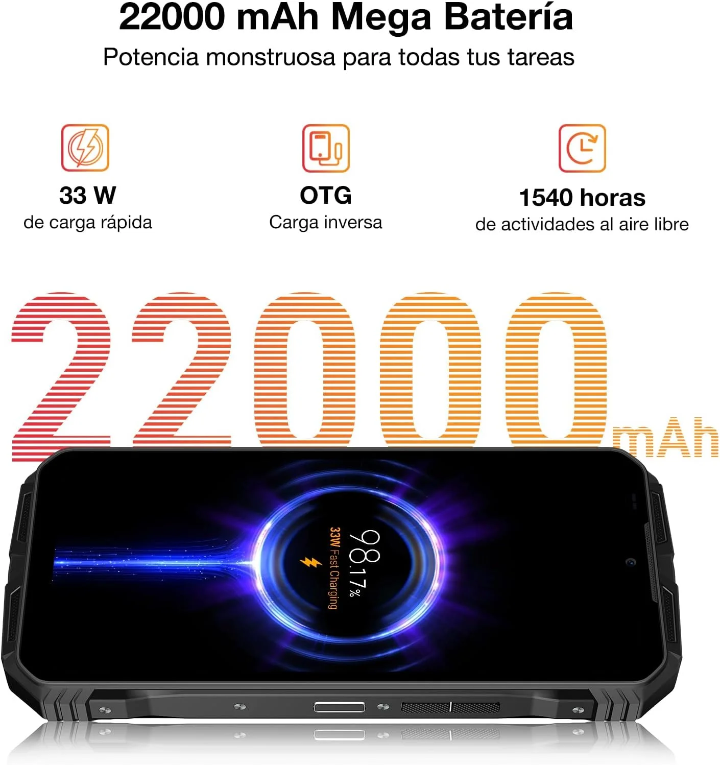 گوشی مقاوم DOOGEE V MAX Plus 5G، با 36 گیگابایت رم + 512 گیگابایت حافظه داخلی، دوربین سه گانه 200 مگاپیکسلی + دید در شب 20 مگاپیکسلی، صفحه نمایش 6.58 اینچی FHD+ 120 هرتز، باتری 22000 میلی آمپر ساعتی/33 وات، پردازنده Tenguet 7050، اندروید 14، تلفن مقاوم در برابر همه شرایط IP68/IP69K، NFC/WiFi6 (مشکی) گوشی مقاوم DOOGEE V MAX Plus 5G، با 36 گیگابایت رم + 512 گیگابایت حافظه داخلی، دوربین سه گانه 200 مگاپیکسلی + دید در شب 20 مگاپیکسلی، صفحه نمایش 6.58 اینچی FHD+ 120 هرتز، باتری 22000 میلی آمپر ساعتی/33 وات، پردازنده Tenguet 7050، اندروید 14، تلفن مقاوم در برابر همه شرایط IP68/IP69K، NFC/WiFi6 (مشکی)