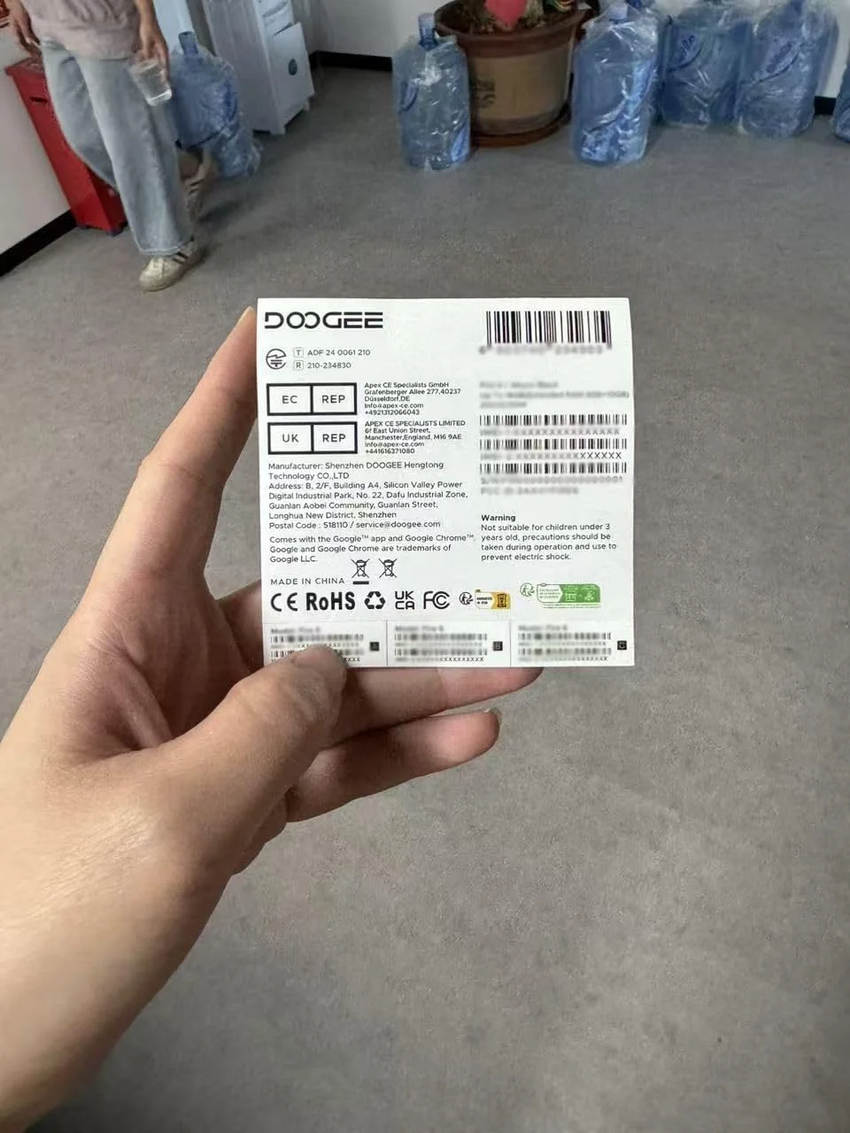 گوشی موبایل مقاوم DOOGEE مدل S41 PRO با اندروید 12، پردازنده هشت هستهای، 4 گیگابایت رم + 32 گیگابایت حافظه داخلی (قابل ارتقا تا 1 ترابایت)، باتری 6300 میلیآمپر، دوربین سهگانه 13 مگاپیکسلی AI، گوشی هوشمند ضد آب، ضد ضربه و ضد گرد و غبار با استاندارد IP68، دو سیم کارت، صفحه نمایش 5.5 اینچی HD+، GPS NFC - مشکی گوشی موبایل مقاوم DOOGEE مدل S41 PRO با اندروید 12، پردازنده هشت هستهای، 4 گیگابایت رم + 32 گیگابایت حافظه داخلی (قابل ارتقا تا 1 ترابایت)، باتری 6300 میلیآمپر، دوربین سهگانه 13 مگاپیکسلی AI، گوشی هوشمند ضد آب، ضد ضربه و ضد گرد و غبار با استاندارد IP68، دو سیم کارت، صفحه نمایش 5.5 اینچی HD+، GPS NFC - مشکی