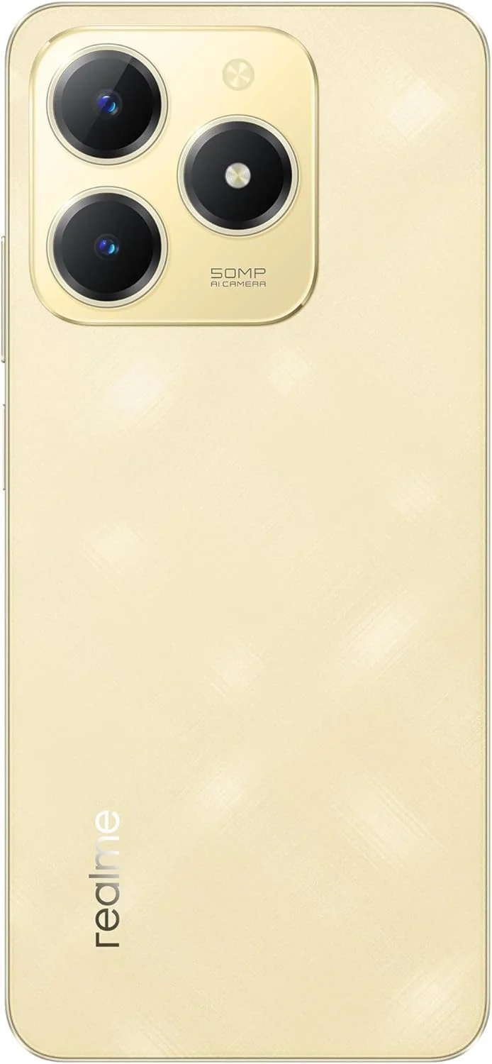 گوشی موبایل دو سیم کارت Realme C61 | 8 گیگابایت رم، 256 گیگابایت حافظه داخلی | نمایشگر 6.74 اینچی 90 هرتز | دوربین 50 مگاپیکسلی AI | باتری 5000 میلی آمپر ساعتی | اندروید 14 | 4G LTE | حسگر اثر انگشت جانبی | شارژ Type-C (طلایی درخشان) گوشی موبایل دو سیم کارت Realme C61 | 8 گیگابایت رم، 256 گیگابایت حافظه داخلی | نمایشگر 6.74 اینچی 90 هرتز | دوربین 50 مگاپیکسلی AI | باتری 5000 میلی آمپر ساعتی | اندروید 14 | 4G LTE | حسگر اثر انگشت جانبی | شارژ Type-C (طلایی درخشان)