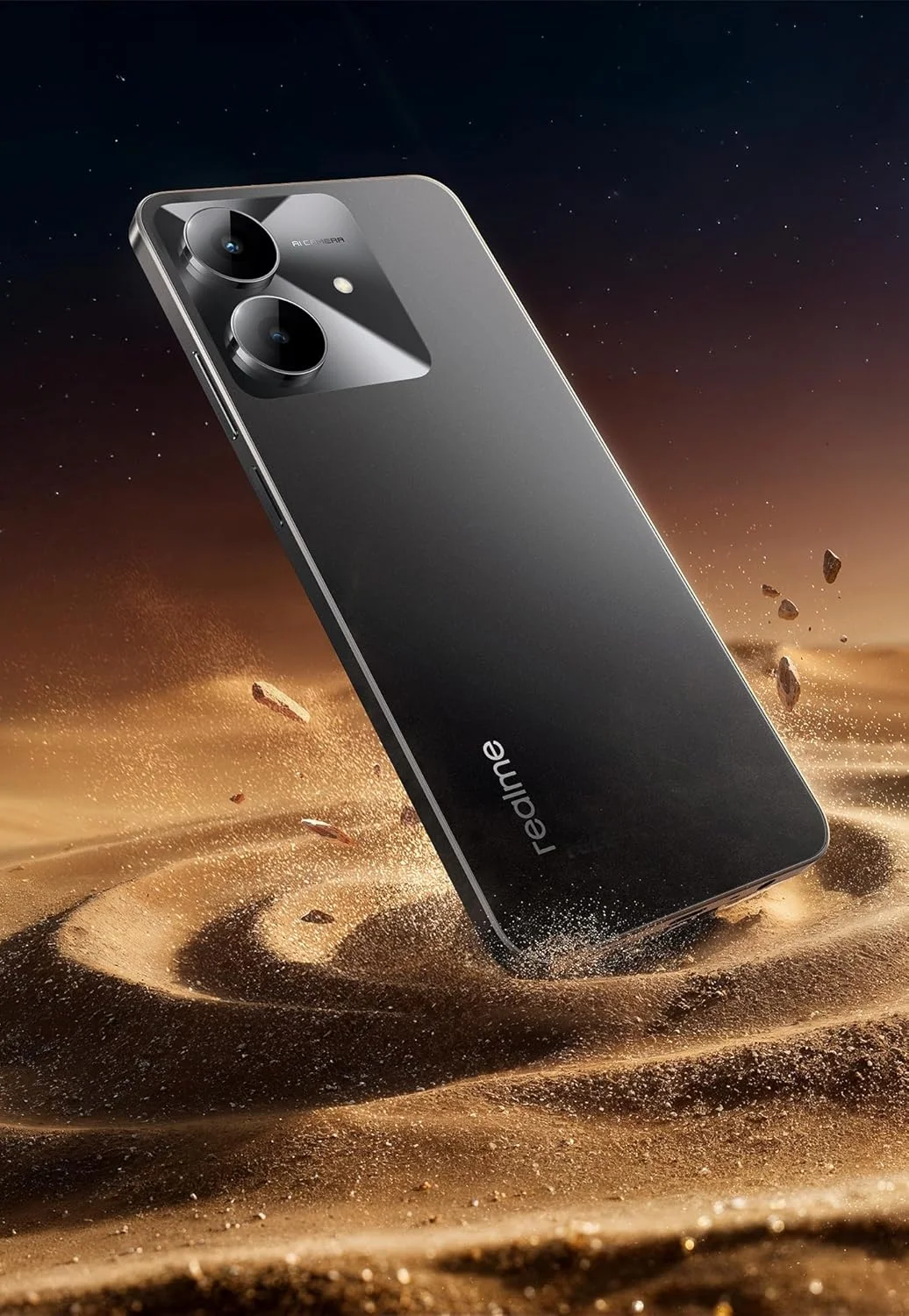 گوشی موبایل Realme Note 60X (رم 3 گیگابایت، حافظه داخلی 64 گیگابایت) - صفحه نمایش 6.74 اینچی 90 هرتز، باتری 5000 میلی آمپر، Unisoc T612، دوربین 8 مگاپیکسل، اندروید 14 | دو سیم کارت | شیشه تقویت شده | Type-C - نسخه خاورمیانه (مشکی مرمر) گوشی موبایل Realme Note 60X (رم 3 گیگابایت، حافظه داخلی 64 گیگابایت) - صفحه نمایش 6.74 اینچی 90 هرتز، باتری 5000 میلی آمپر، Unisoc T612، دوربین 8 مگاپیکسل، اندروید 14 | دو سیم کارت | شیشه تقویت شده | Type-C - نسخه خاورمیانه (مشکی مرمر)