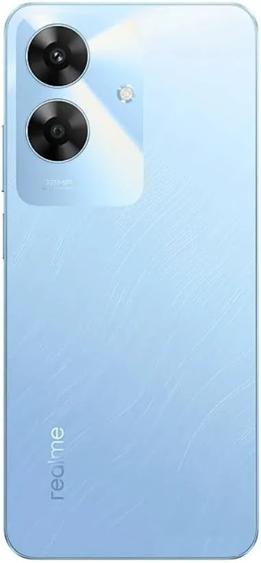 گوشی هوشمند 4G دو سیم کارت realme Note 60، حافظه 128 گیگابایت، رم 4 گیگابایت، نمایشگر 6.74 اینچی 90 هرتز، دوربین 32 مگاپیکسل، باتری 5000 میلی آمپر ساعت، مقاوم در برابر گرد و غبار و پاشش آب IP64، 12 ماه گارانتی - نسخه خاورمیانه (آبی دریایی)