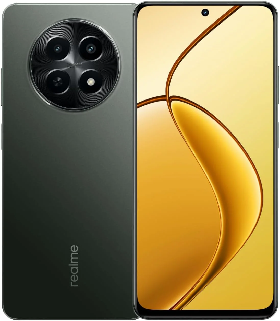 گوشی موبایل realme 12x 5G دو سیم کارت (مشکی درخشان، 8 گیگابایت رم، 256 گیگابایت حافظه داخلی) | نمایشگر 120 هرتز با قابلیت راحتی چشم | تراشه 5G 6 نانومتری | باتری 5000 میلی آمپر ساعت | 12 ماه گارانتی - نسخه خاورمیانه