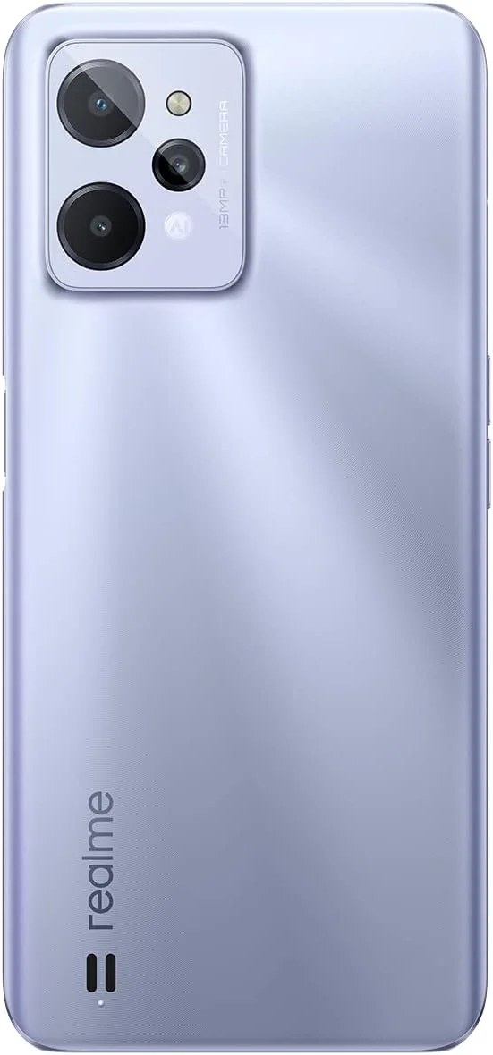 گوشی موبایل Realme C31 دو سیم کارت 32 گیگابایت حافظه داخلی + 3 گیگابایت رم (فقط GSM | بدون CDMA) نسخه آنلاک کارخانه 4G/LTE (نقره ای روشن) - نسخه بین المللی