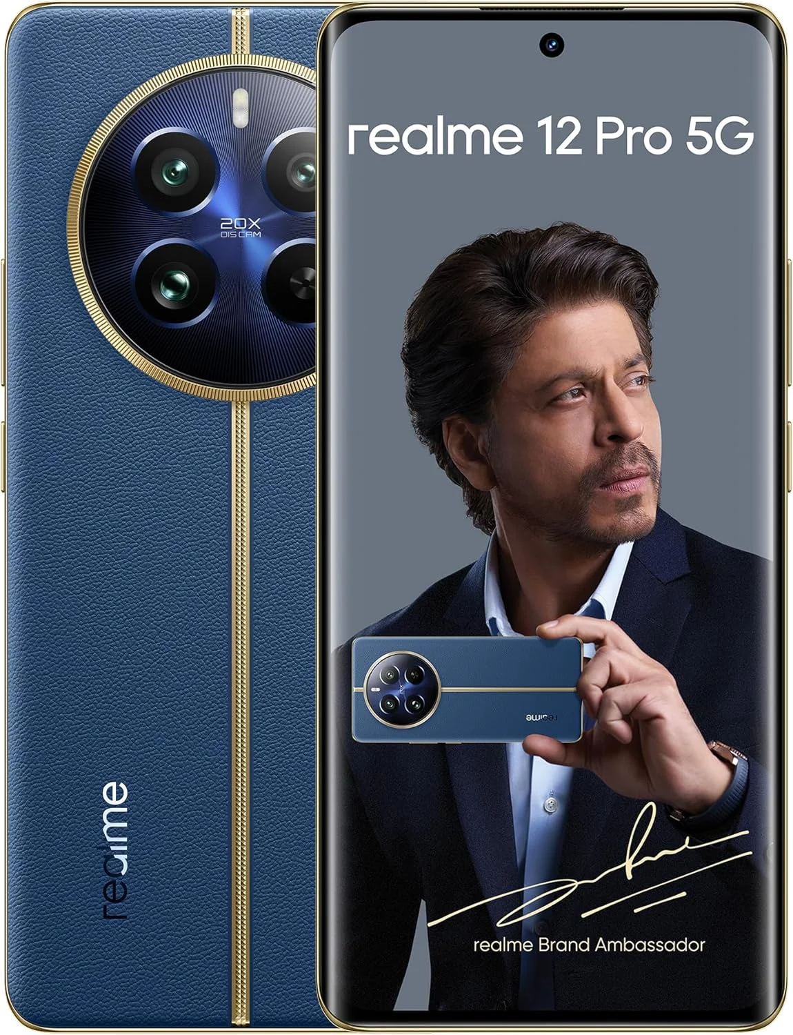 گوشی موبایل realme 12 Pro 5G دو سیم کارت 512 گیگابایت رم 12 - نسخه خاورمیانه (آبی زیردریایی)