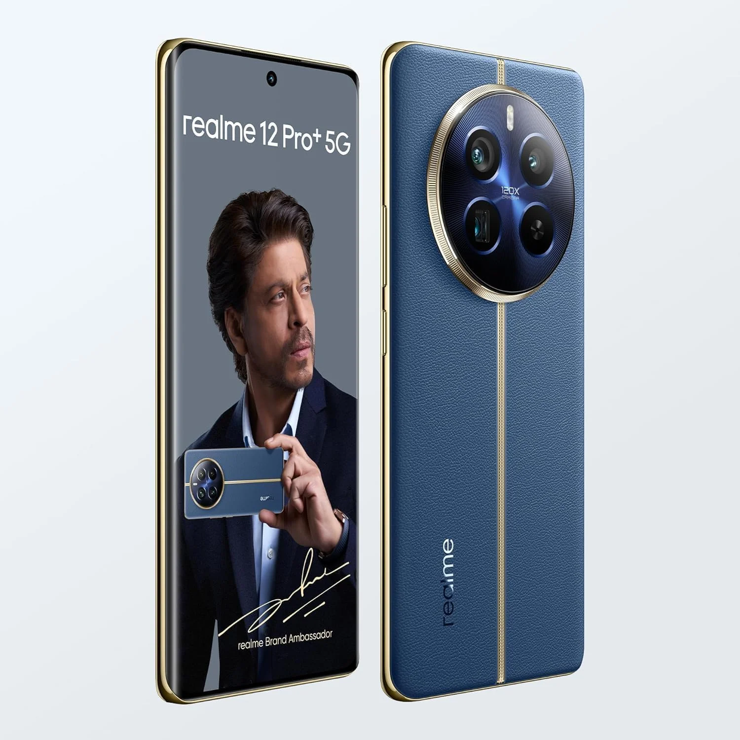 گوشی موبایل ریلمی 12 پرو پلاس 5G (آبی زیردریایی، 8 گیگابایت رم، 256 گیگابایت حافظه داخلی)| Snapdragon® 7s Gen 2| صفحه نمایش 120 هرتز خمیده| باتری 5000 میلی آمپر ساعت| دوربین 64 مگاپیکسلی پریسکوپ پرتره| 12 ماه گارانتی - نسخه خاورمیانه