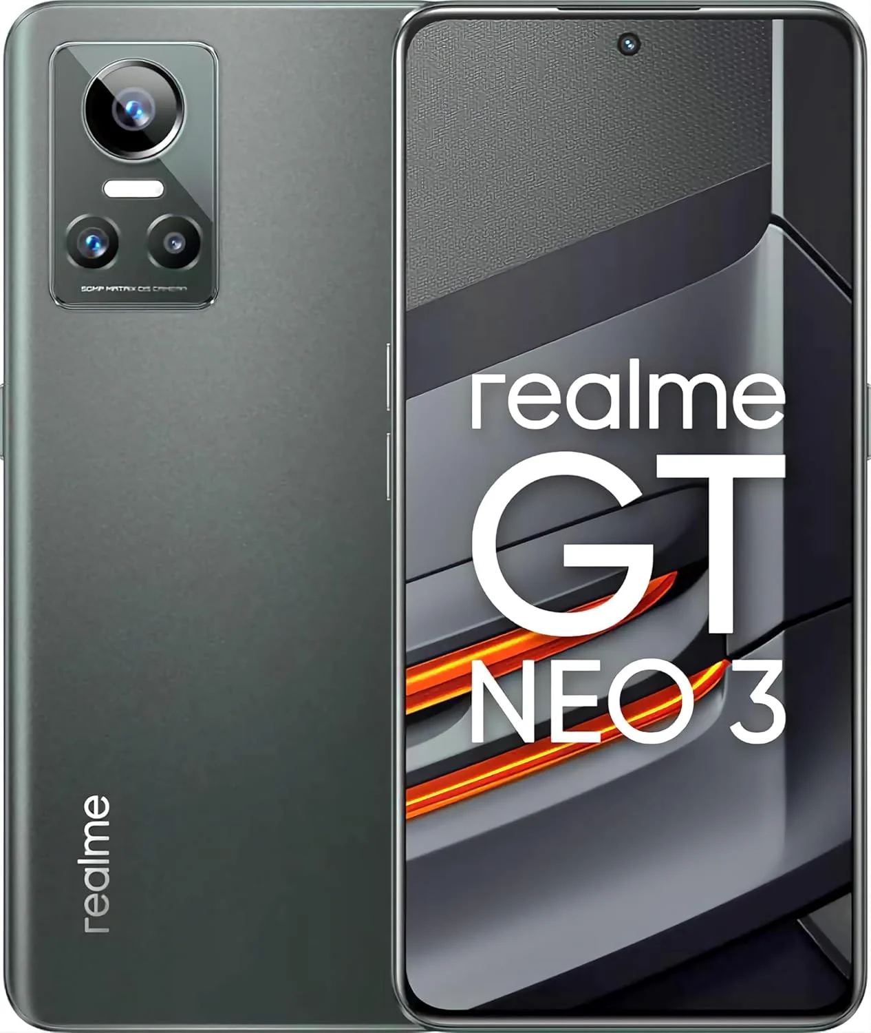 گوشی موبایل ریلمی GT Neo 3 (150W) (مشکی آسفالت, 12 گیگابایت رم, 256 گیگابایت حافظه داخلی)