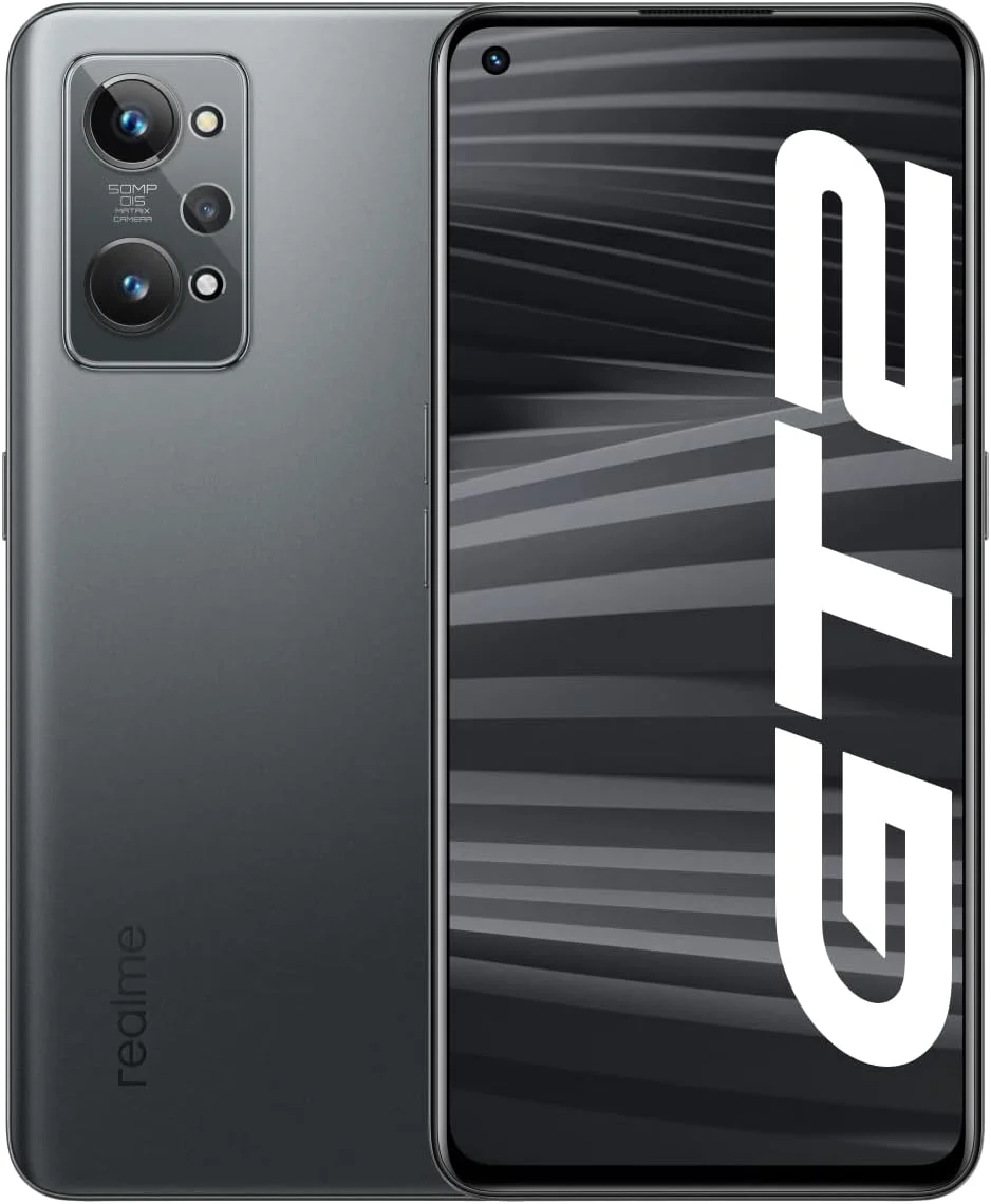 گوشی موبایل ریلمی GT2 دو سیم کارت 256 گیگابایت رام + 12 گیگابایت رم 5G (مشکی استیل) - نسخه بین المللی