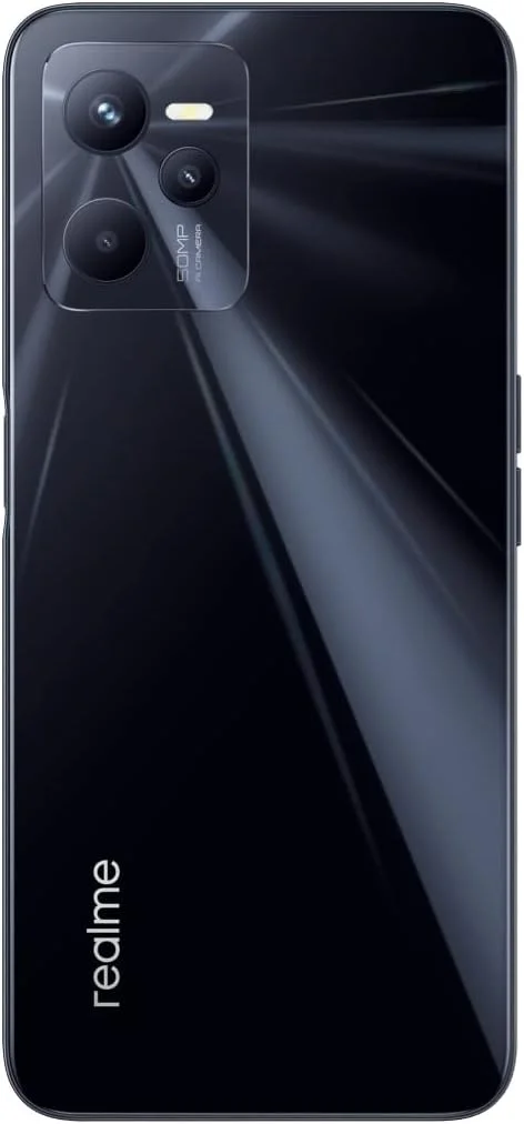 گوشی موبایل ریلمی C35، 4+64 گیگابایت، مشکی درخشان، 4G، بدون سیم کارت و آنلاک شده، دوربین سه گانه 50 مگاپیکسلی AI، صفحه نمایش 16.7 سانتی متری (6.6 اینچی) FHD، فوق العاده باریک 8.1 میلی متری، باتری 5000 میلی آمپر ساعتی + گارانتی انگلستان گوشی موبایل ریلمی C35، 4+64 گیگابایت، مشکی درخشان، 4G، بدون سیم کارت و آنلاک شده، دوربین سه گانه 50 مگاپیکسلی AI، صفحه نمایش 16.7 سانتی متری (6.6 اینچی) FHD، فوق العاده باریک 8.1 میلی متری، باتری 5000 میلی آمپر ساعتی + گارانتی انگلستان
