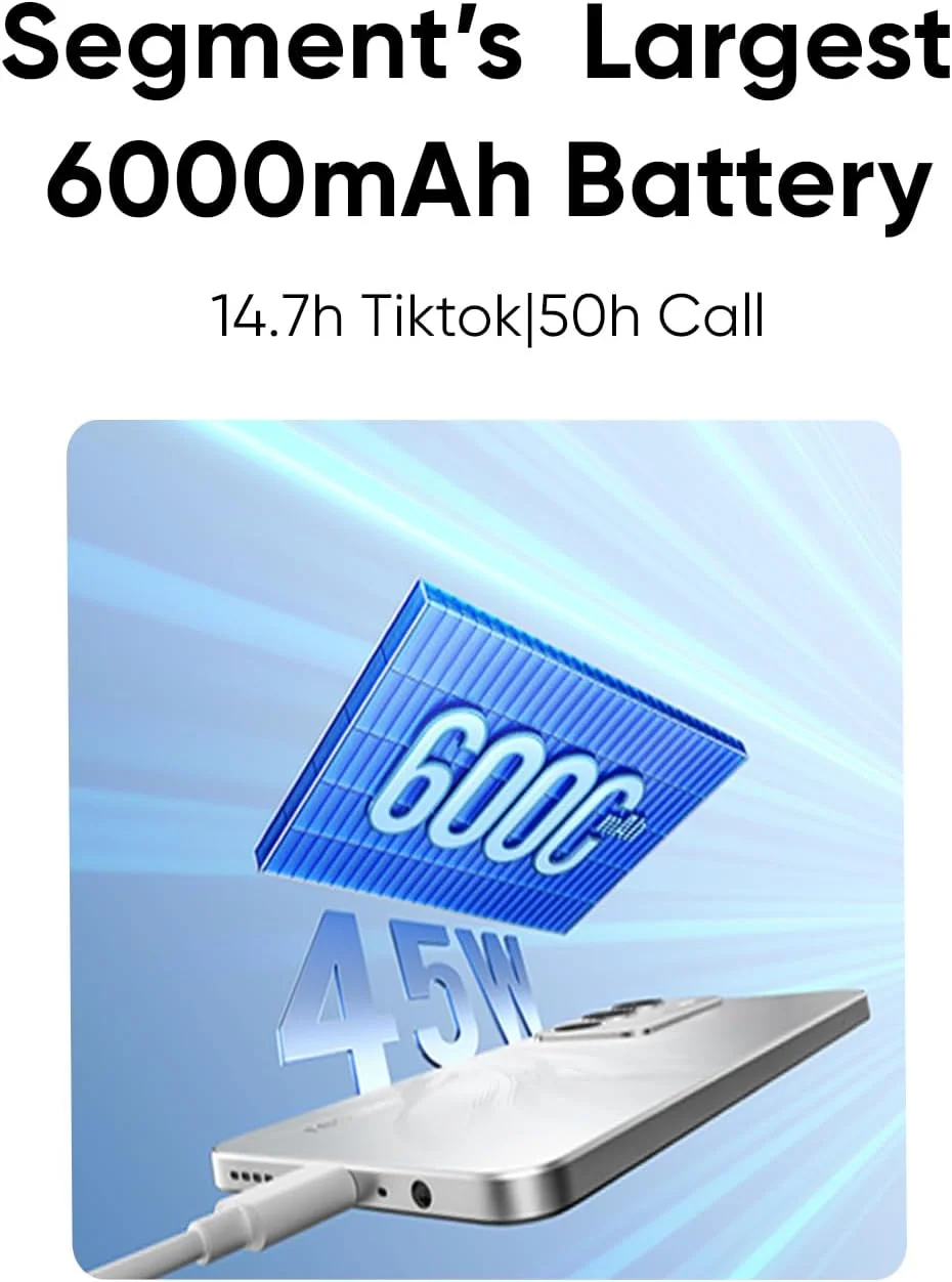 گوشی موبایل ریلمی C71 دو سیم کارت 256 گیگابایت سفید قو | باتری 6000 میلی آمپر | شارژ 45 وات | 2 روز استفاده با یک بار شارژ | رم دینامیک 24 گیگابایت | دوربین 50 مگاپیکسل هوش مصنوعی | 1 سال گارانتی | نسخه خاورمیانه گوشی موبایل ریلمی C71 دو سیم کارت 256 گیگابایت سفید قو | باتری 6000 میلی آمپر | شارژ 45 وات | 2 روز استفاده با یک بار شارژ | رم دینامیک 24 گیگابایت | دوربین 50 مگاپیکسل هوش مصنوعی | 1 سال گارانتی | نسخه خاورمیانه