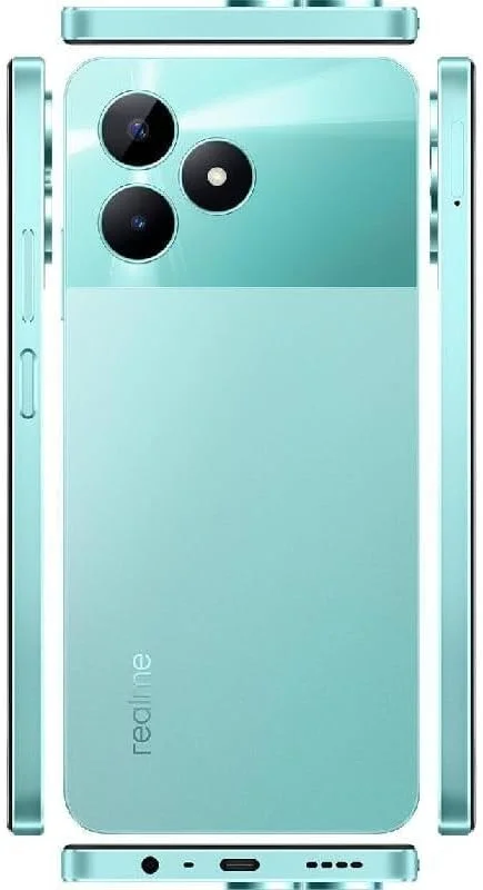 گوشی موبایل ریلمی C51 با حافظه 128 گیگابایت و رم 4 گیگابایت رنگ سبز نعنایی نسخه گلوبال RMX3830