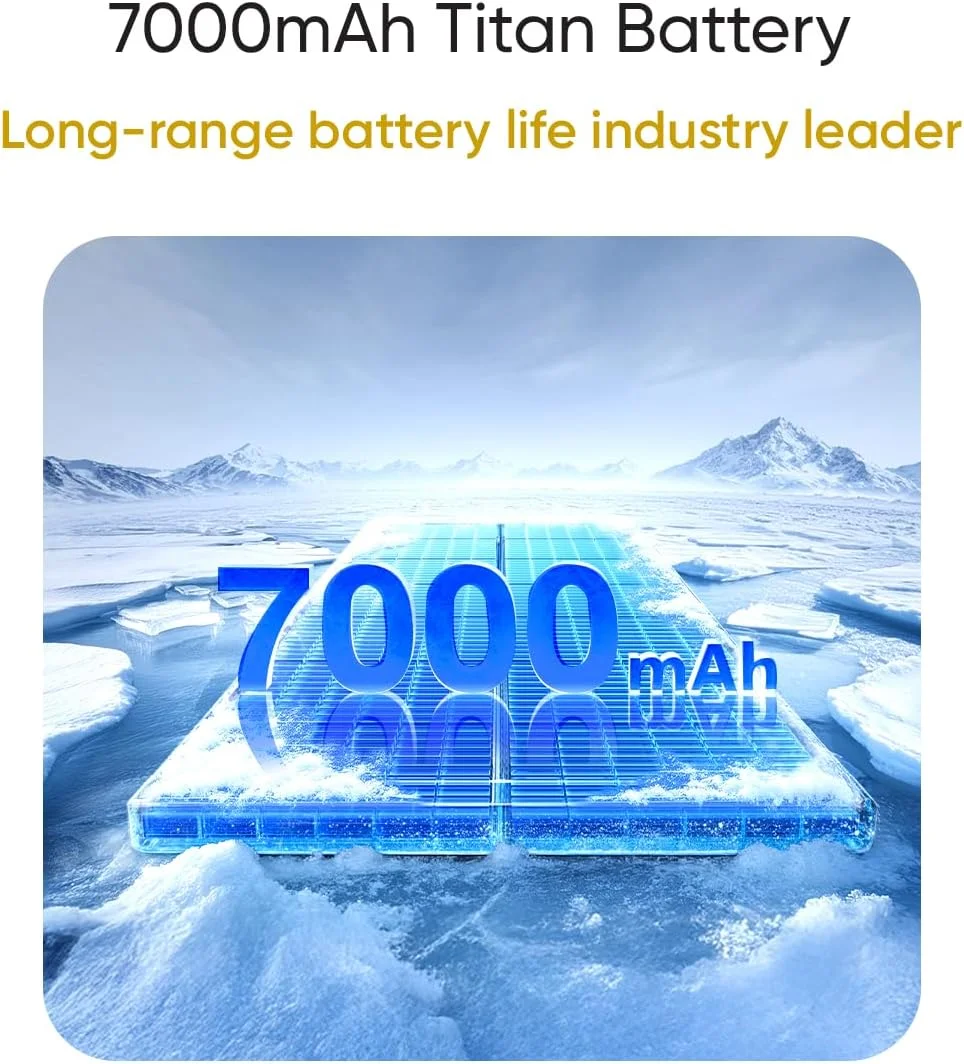 گوشی هوشمند Realme GT 7T 5G (رم 12 گیگابایت، حافظه 512 گیگابایت) | AMOLED 6.8 اینچی 120 هرتز | دوربین دوگانه 50 مگاپیکسلی | 7000 میلی آمپر ساعت | شارژ 120 واتی | اندروید 15 | IP69 | 12 ماه گارانتی | نسخه خاورمیانه (IceSense Black)