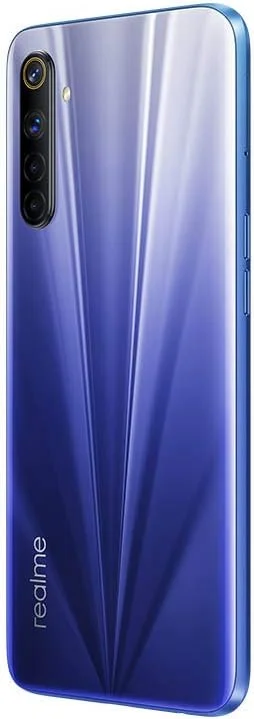 گوشی موبایل ریلمی 6 دو سیم کارت 64 گیگابایت آبی دنباله دار [صفحه نمایش 16.5 سانتی متری (6.5 اینچی) IPS LCD، اندروید 10، دوربین چهارگانه 64 مگاپیکسلی]