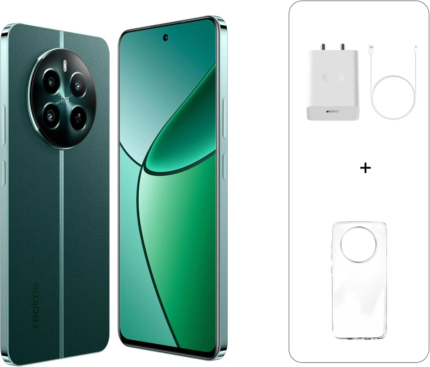 realme 12+ 5G (بازسازی شده) (سبز پیشگام 8 گیگابایت رم، 256 گیگابایت رام) | نمایشگر 120 هرتز AMOLED فوق العاده روان | باتری 5000 میلی آمپر ساعت | مقاومت در برابر گرد و غبار و آب IP54 | 12 ماه گارانتی