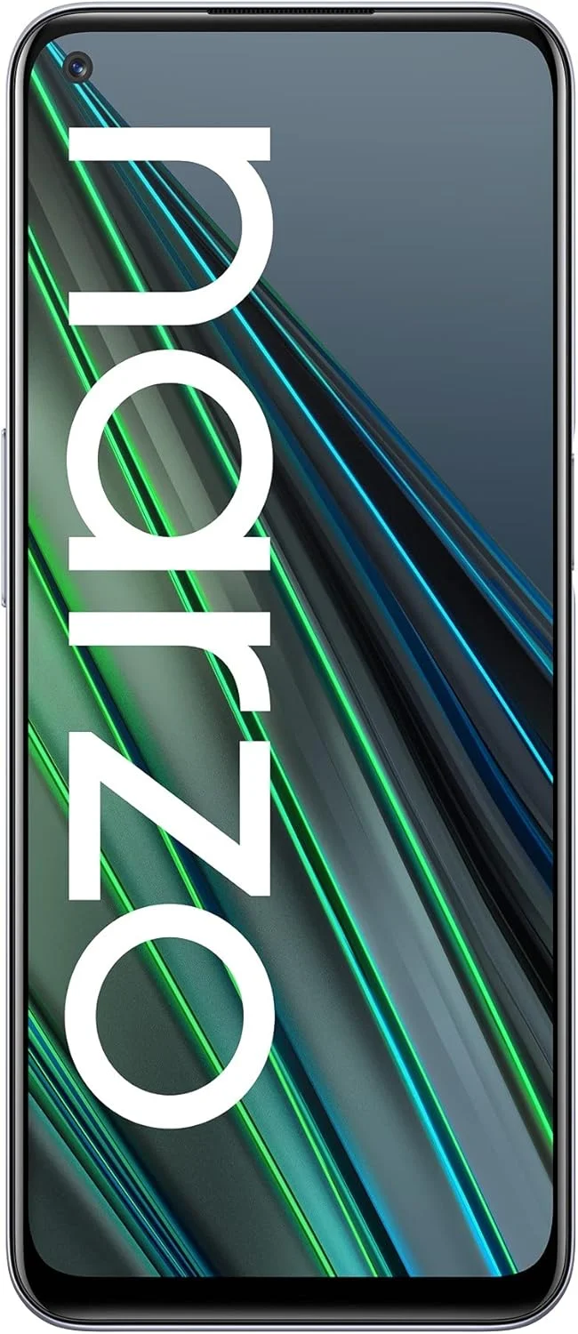 گوشی موبایل realme narzo 30 (نقره ای مسابقه ای، 6 گیگابایت رم، 128 گیگابایت حافظه) - پردازنده MediaTek Helio G95 I صفحه نمایش Full HD+ به همراه EMI رایگان / پیشنهادات تعویض اضافی
