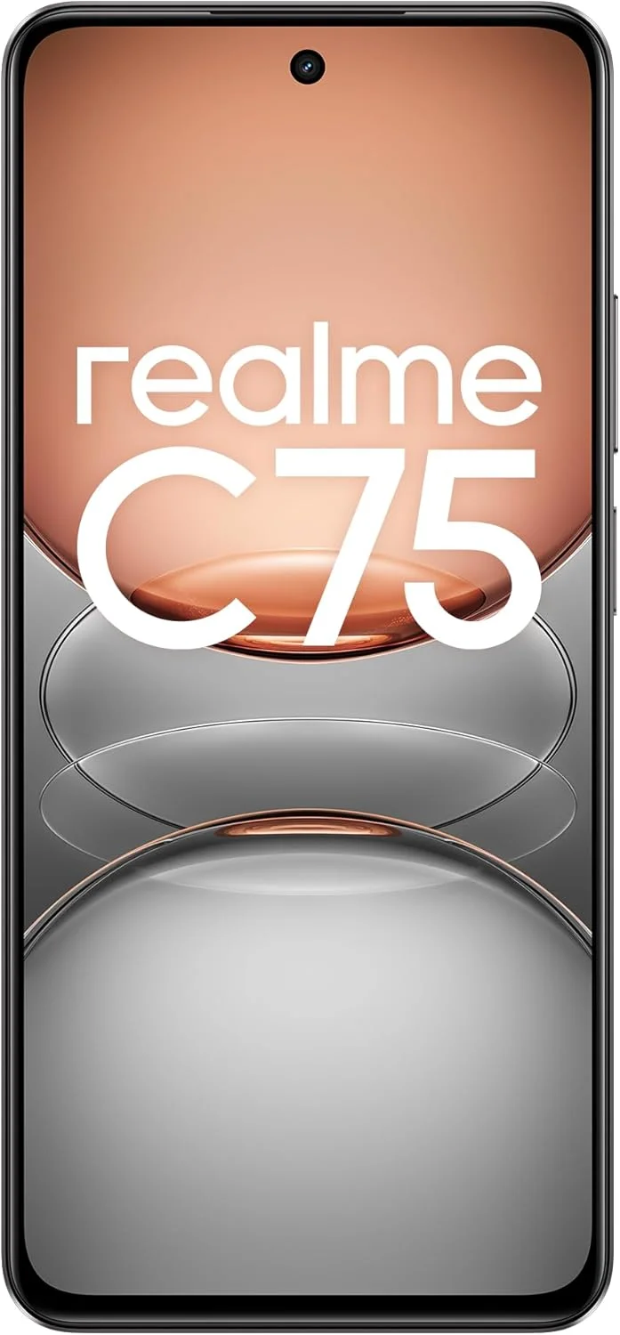 گوشی موبایل Realme C75 دو سیم کارت 128 گیگابایت حافظه داخلی + 8 گیگابایت رم (فقط GSM | بدون CDMA) نسخه بین المللی کارخانه آنلاک شده 4G/LTE (مشکی) گوشی موبایل Realme C75 دو سیم کارت 128 گیگابایت حافظه داخلی + 8 گیگابایت رم (فقط GSM | بدون CDMA) نسخه بین المللی کارخانه آنلاک شده 4G/LTE (مشکی)