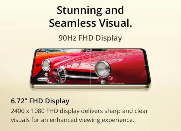 گوشی موبایل Realme C75 دو سیم کارت 128 گیگابایت حافظه داخلی + 8 گیگابایت رم (فقط GSM | بدون CDMA) نسخه بین المللی کارخانه آنلاک شده 4G/LTE (مشکی) گوشی موبایل Realme C75 دو سیم کارت 128 گیگابایت حافظه داخلی + 8 گیگابایت رم (فقط GSM | بدون CDMA) نسخه بین المللی کارخانه آنلاک شده 4G/LTE (مشکی)