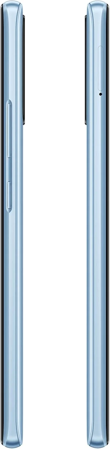 گوشی موبایل ریلمی Narzo 50A دو سیم کارت 64 گیگابایت حافظه داخلی + 4 گیگابایت رم (فقط GSM | بدون CDMA) نسخه بین المللی آنلاک شده کارخانه ای 4G/LTE (آبی اکسیژن)