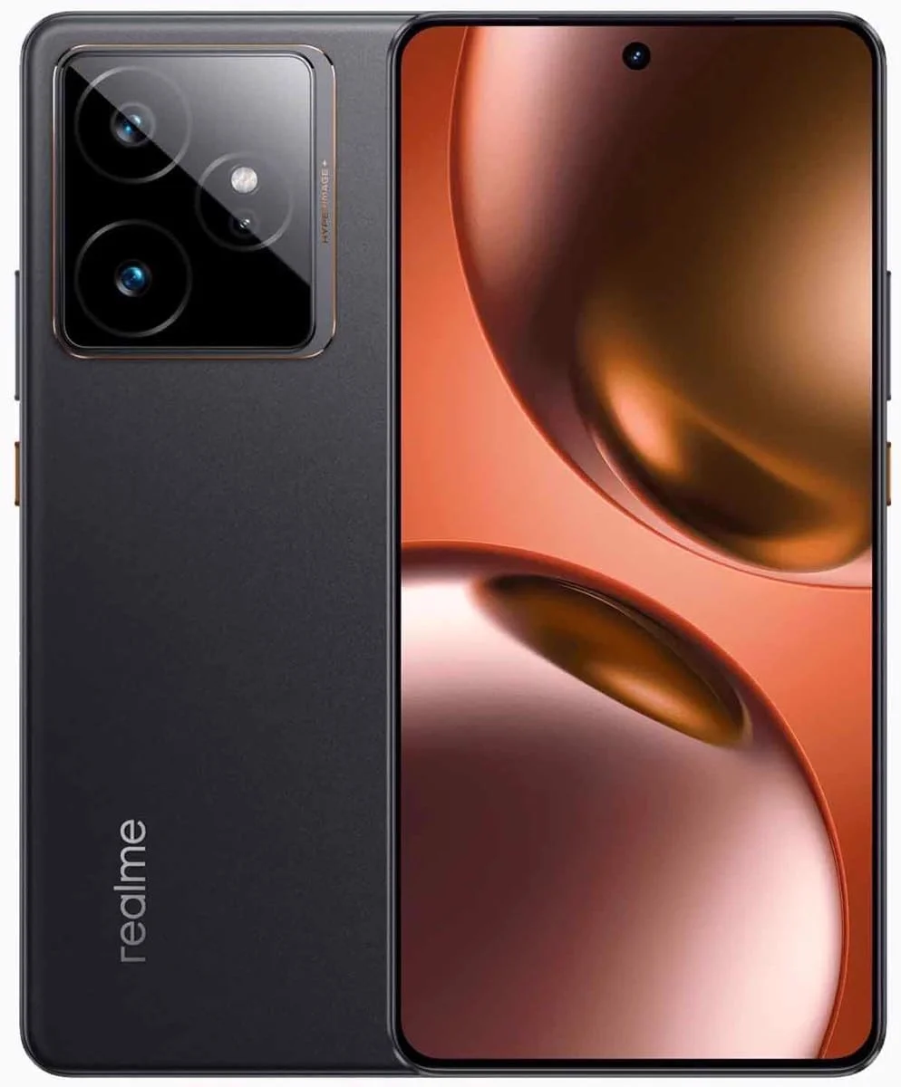 گوشی موبایل Realme GT 7 دو سیم کارت 256 گیگابایت رام + 12 گیگابایت رم (فقط GSM | بدون CDMA) نسخه بین المللی، آنلاک شده کارخانه ای 5G (مشکی)