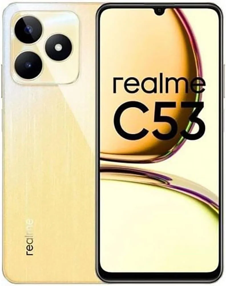 گوشی موبایل ریلمی C53 - 6.74 اینچ، 8 گیگابایت رم، 256 گیگابایت حافظه داخلی - طلایی