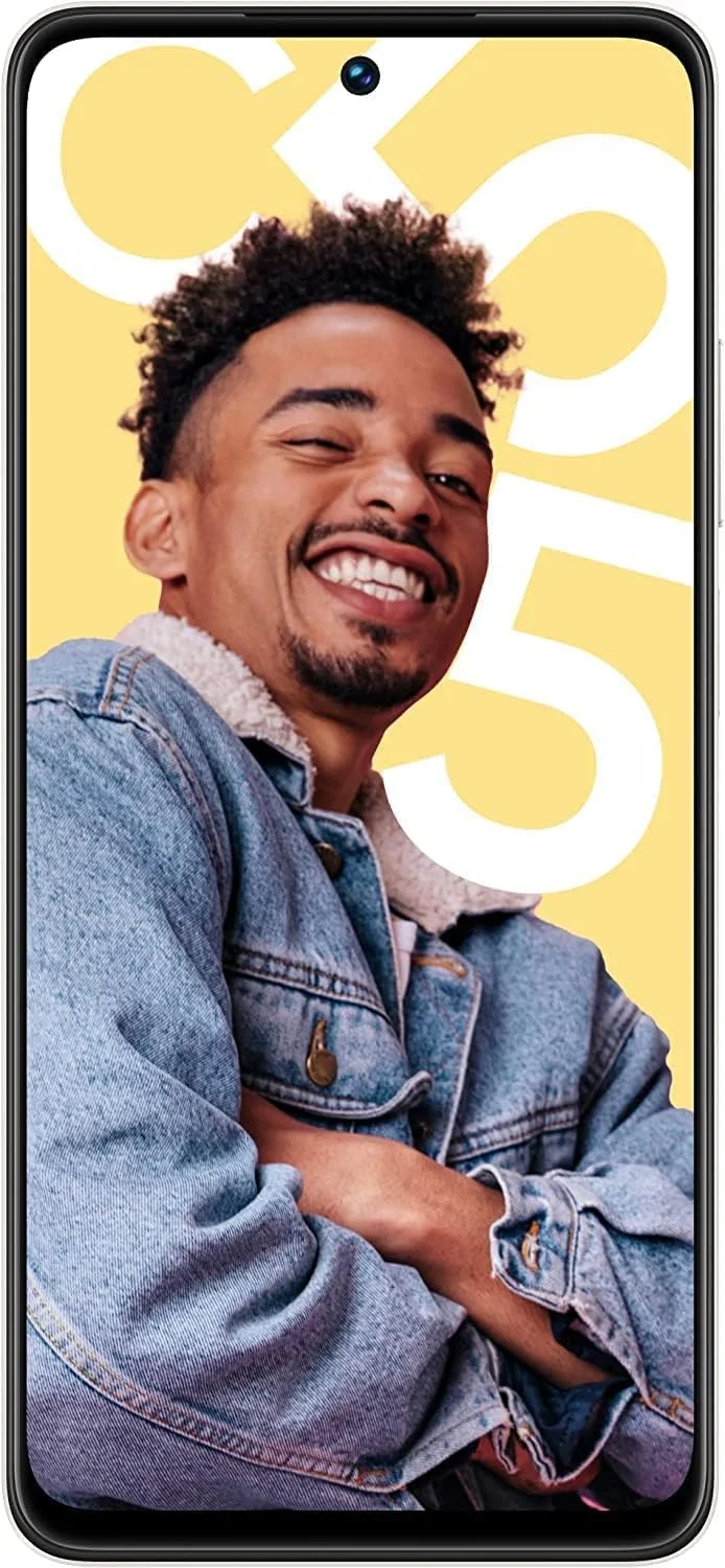 گوشی موبایل Realme C55 دو سیم کارت 128 گیگابایت رام + 6 گیگابایت رم (فقط GSM | بدون CDMA) نسخه بین المللی آنلاک شده کارخانه ای 4G/LTE (رنگ Sun Shower)