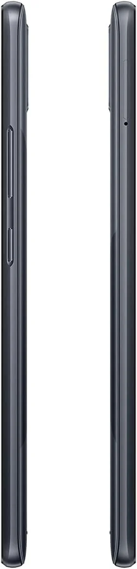 گوشی موبایل دو سیم کارته Realme C21Y با حافظه داخلی 64 گیگابایت و رم 4 گیگابایت (فقط GSM | بدون CDMA) نسخه بین المللی، آنلاک شده کارخانه ای 4G/LTE (مشکی ضربدری)
