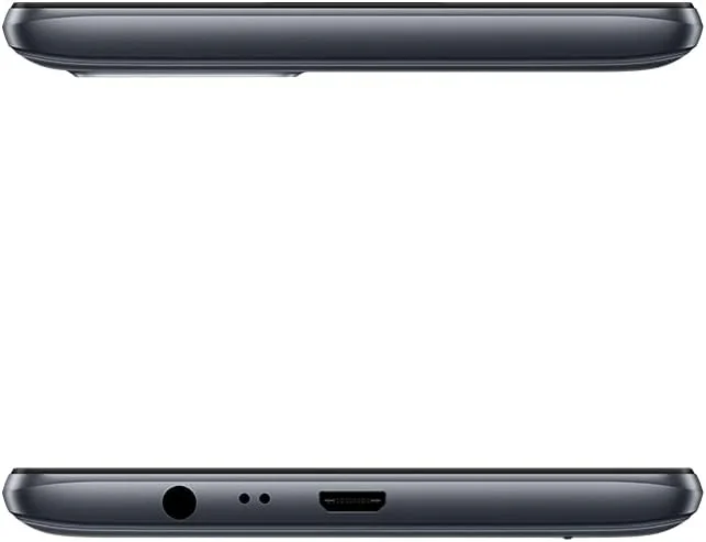 گوشی موبایل دو سیم کارته Realme C21Y با حافظه داخلی 64 گیگابایت و رم 4 گیگابایت (فقط GSM | بدون CDMA) نسخه بین المللی، آنلاک شده کارخانه ای 4G/LTE (مشکی ضربدری)