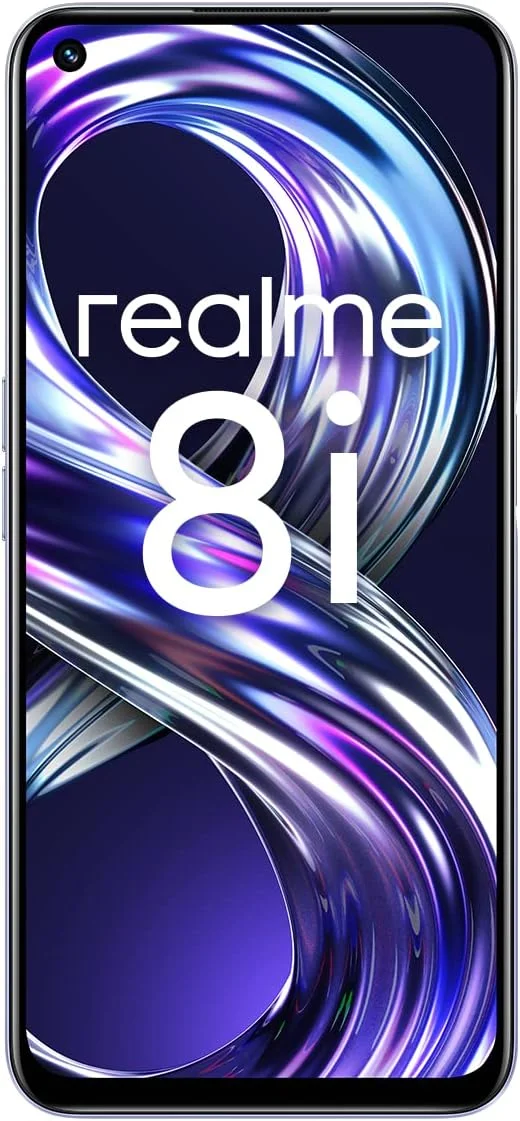 گوشی موبایل Realme 8i دو سیم کارت 64 گیگابایت رام + 4 گیگابایت رم (فقط GSM | بدون CDMA) نسخه بین المللی آنلاک شده کارخانه 4G/LTE (بنفش فضایی)