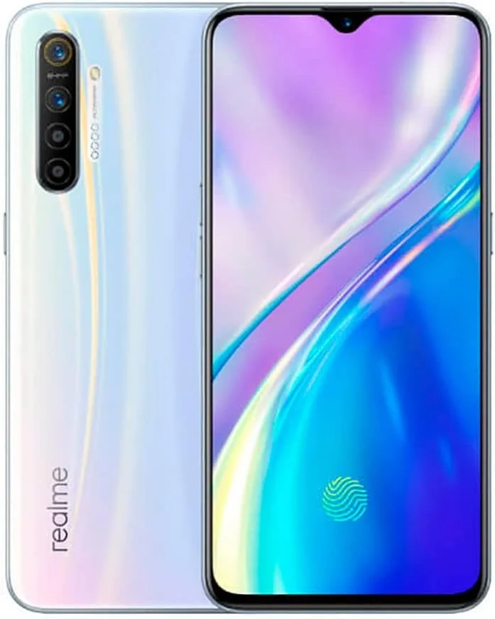 گوشی موبایل ریلمی X2 دو سیم کارت - 128 گیگابایت، 8 گیگابایت رم، 4G LTE، سفید صدفی