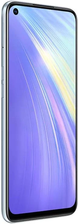 گوشی هوشمند realme 6 با صفحه نمایش 6.5 اینچی، پردازنده هشت هسته ای، 4 گیگابایت رم و 64 گیگابایت حافظه داخلی - سفید