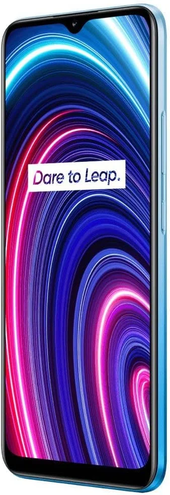 گوشی موبایل realme C25Y با صفحه نمایش 16.5 سانتی‌متری (6.5 اینچی)، دو سیم‌کارته، نسخه realme R، پشتیبانی از 4G، درگاه MicroUSB، حافظه رم 4 گیگابایت، حافظه داخلی 128 گیگابایت، باتری 5000 میلی‌آمپر، رنگ آبی یخی