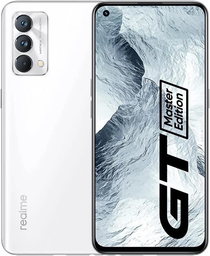 گوشی موبایل ریلمی GT Master Edition 5G دو سیم کارت 128 گیگابایت رم 6 گیگابایت آنلاک فکتوری (فقط GSM | بدون CDMA - ناسازگار با Verizon/Sprint) نسخه بین المللی - سفید لونا