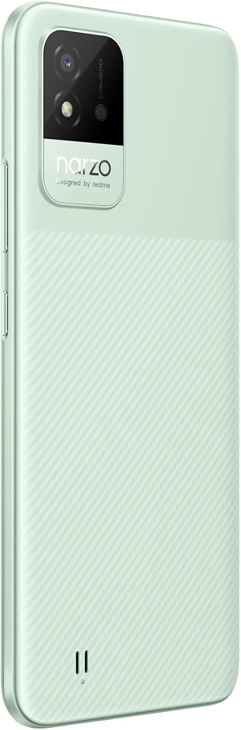گوشی موبایل realme narzo 50i (سبز نعنایی، 4 گیگابایت رم + 64 گیگابایت حافظه داخلی) - صفحه نمایش بزرگ 6.5 اینچی | باتری 5000 میلی آمپر ساعت گوشی موبایل realme narzo 50i (سبز نعنایی، 4 گیگابایت رم + 64 گیگابایت حافظه داخلی) - صفحه نمایش بزرگ 6.5 اینچی | باتری 5000 میلی آمپر ساعت