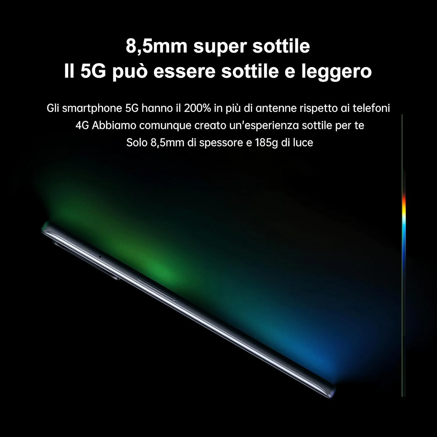 گوشی موبایل ریلمی 8 دو سیم کارت 128 گیگابایت رام 6 گیگابایت 5G (مشکی سوپرسونیک) - نسخه بین المللی گوشی موبایل ریلمی 8 دو سیم کارت 128 گیگابایت رام 6 گیگابایت 5G (مشکی سوپرسونیک) - نسخه بین المللی