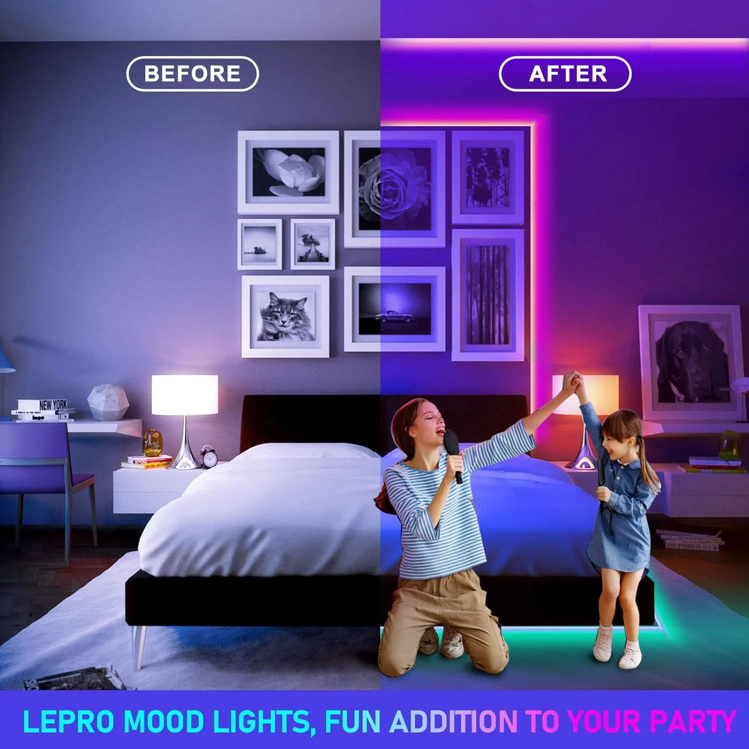 نوار نور ال ای دی هوشمند بلوتوثی SKY-TOUCH به طول 10 متر، RGB همگام با موسیقی، کنترل از راه دور، نورپردازی طنابی رنگارنگ برای دکوراسیون منزل، آشپزخانه، اتاق خواب، هتل، بار بیرونی، باغ، تزئین دسکتاپ نوار نور ال ای دی هوشمند بلوتوثی SKY-TOUCH به طول 10 متر، RGB همگام با موسیقی، کنترل از راه دور، نورپردازی طنابی رنگارنگ برای دکوراسیون منزل، آشپزخانه، اتاق خواب، هتل، بار بیرونی، باغ، تزئین دسکتاپ