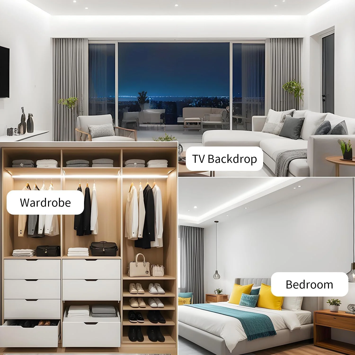نوار چراغ نئون LED سفید، 5 ولت 3 متر 6500K، چراغ های طنابی نئون ضد آب دیمر دار USB لمسی LED برای نور پس زمینه تلویزیون، اتاق خواب، کابینت، آشپزخانه، نورپردازی DIY نوار چراغ نئون LED سفید، 5 ولت 3 متر 6500K، چراغ های طنابی نئون ضد آب دیمر دار USB لمسی LED برای نور پس زمینه تلویزیون، اتاق خواب، کابینت، آشپزخانه، نورپردازی DIY