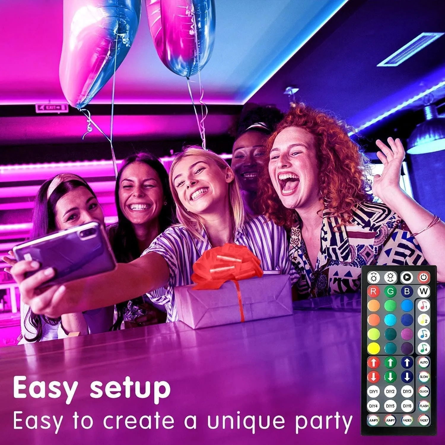 نوار چراغ ال ای دی 30 متری Tenmiro، نوار چراغ بلوتوثی با کنترل از راه دور و برنامه، نور RGB انعطاف پذیر DIY چند رنگ همگام سازی موسیقی زمان بندی برای آشپزخانه، اتاق خواب، دکوراسیون مهمانی (2x15m) نوار چراغ ال ای دی 30 متری Tenmiro، نوار چراغ بلوتوثی با کنترل از راه دور و برنامه، نور RGB انعطاف پذیر DIY چند رنگ همگام سازی موسیقی زمان بندی برای آشپزخانه، اتاق خواب، دکوراسیون مهمانی (2x15m)