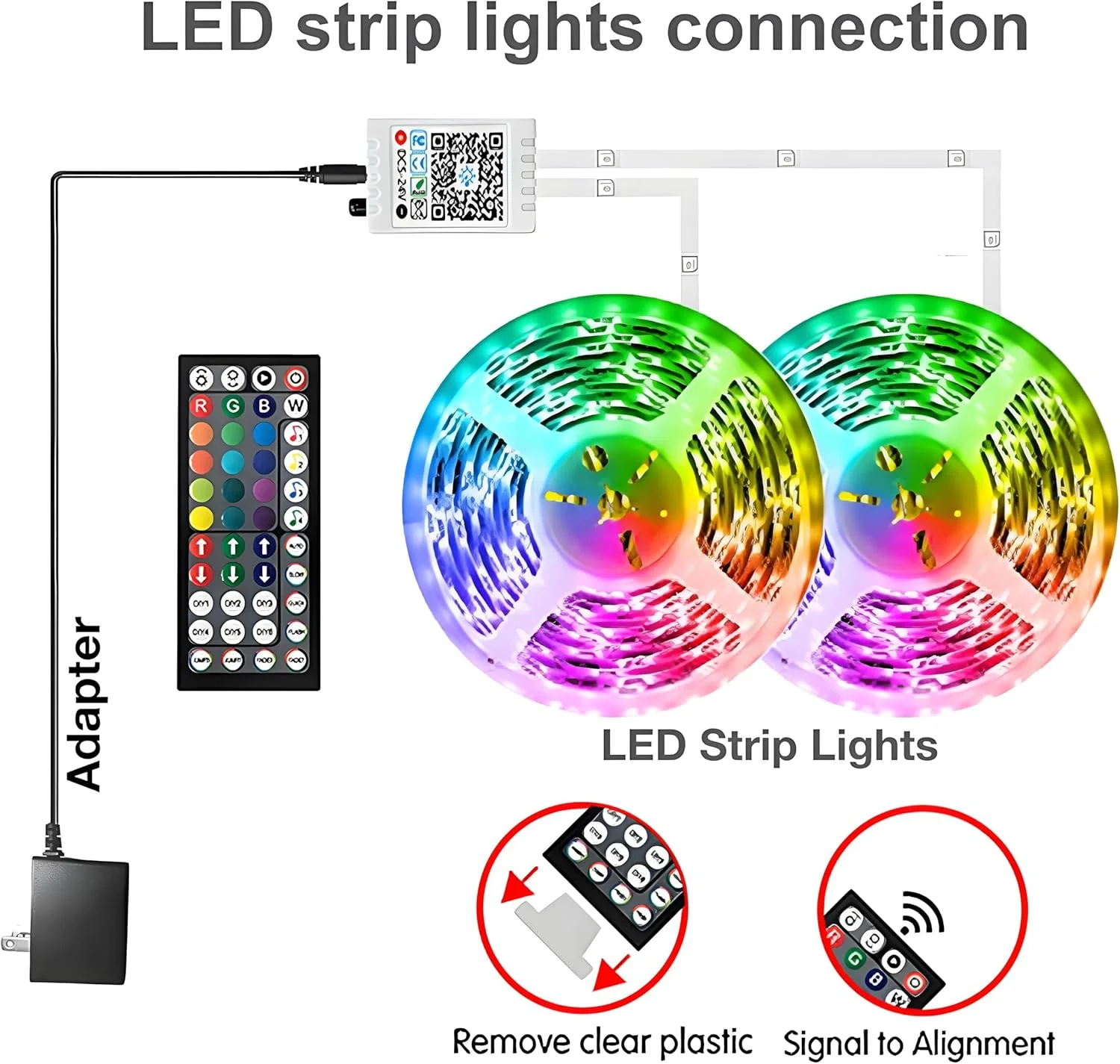 نوار چراغ ال ای دی 30 متری Tenmiro، نوار چراغ بلوتوثی با کنترل از راه دور و برنامه، نور RGB انعطاف پذیر DIY چند رنگ همگام سازی موسیقی زمان بندی برای آشپزخانه، اتاق خواب، دکوراسیون مهمانی (2x15m) نوار چراغ ال ای دی 30 متری Tenmiro، نوار چراغ بلوتوثی با کنترل از راه دور و برنامه، نور RGB انعطاف پذیر DIY چند رنگ همگام سازی موسیقی زمان بندی برای آشپزخانه، اتاق خواب، دکوراسیون مهمانی (2x15m)