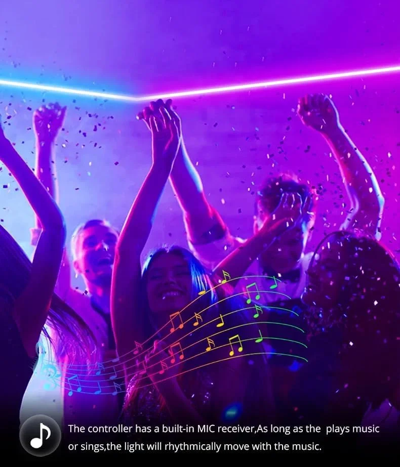 نور نئون طنابی RGB UanTii، چراغهای نواری Tuya Wifi، ضد آب IP67، همگامسازی موسیقی، طراحی DIY، کار با الکسا، دستیار گوگل، نوار نور الکسا برای دکوراسیون دیوار اتاق خواب (RGB 5M) نور نئون طنابی RGB UanTii، چراغهای نواری Tuya Wifi، ضد آب IP67، همگامسازی موسیقی، طراحی DIY، کار با الکسا، دستیار گوگل، نوار نور الکسا برای دکوراسیون دیوار اتاق خواب (RGB 5M)