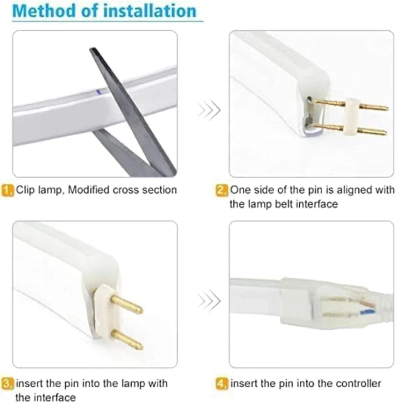نوار چراغ نئون LED، 50 متر، ضد آب IP65، سفید گرم، نورپردازی انعطاف پذیر داخلی و خارجی برای خانه، آشپزخانه، راه پله نوار چراغ نئون LED، 50 متر، ضد آب IP65، سفید گرم، نورپردازی انعطاف پذیر داخلی و خارجی برای خانه، آشپزخانه، راه پله
