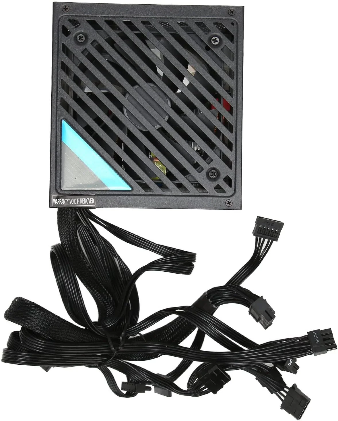 منبع تغذیه Bewinner با توان 550W 650W 750W، دارای گواهینامه 80 Plus Bronze، منبع تغذیه گیمینگ ATX با PFC فعال، منبع تغذیه غیر ماژولار با فن 120 میلی متری بی صدا FDB (ATX-750W)