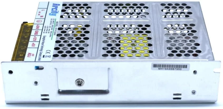 منبع تغذیه سوئیچینگ خروجی Arcity 5V 12V 24V قابل تنظیم برای دستگاه های بازی ویدیویی، کنسول، کوکتل، دوربین مداربسته، کامپیوتر DIY افقی جدید (+5V/8A +12V/8A +24V/3A) منبع تغذیه سوئیچینگ خروجی Arcity 5V 12V 24V قابل تنظیم برای دستگاه های بازی ویدیویی، کنسول، کوکتل، دوربین مداربسته، کامپیوتر DIY افقی جدید (+5V/8A +12V/8A +24V/3A)