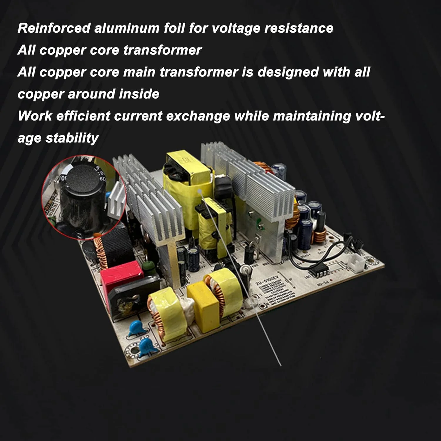 منبع تغذیه Bewinner با توان 550W 650W 750W، دارای گواهینامه 80 Plus Bronze، منبع تغذیه گیمینگ ATX با PFC فعال، منبع تغذیه غیر ماژولار با فن 120 میلی متری بی صدا FDB (ATX-750W) منبع تغذیه Bewinner با توان 550W 650W 750W، دارای گواهینامه 80 Plus Bronze، منبع تغذیه گیمینگ ATX با PFC فعال، منبع تغذیه غیر ماژولار با فن 120 میلی متری بی صدا FDB (ATX-750W)
