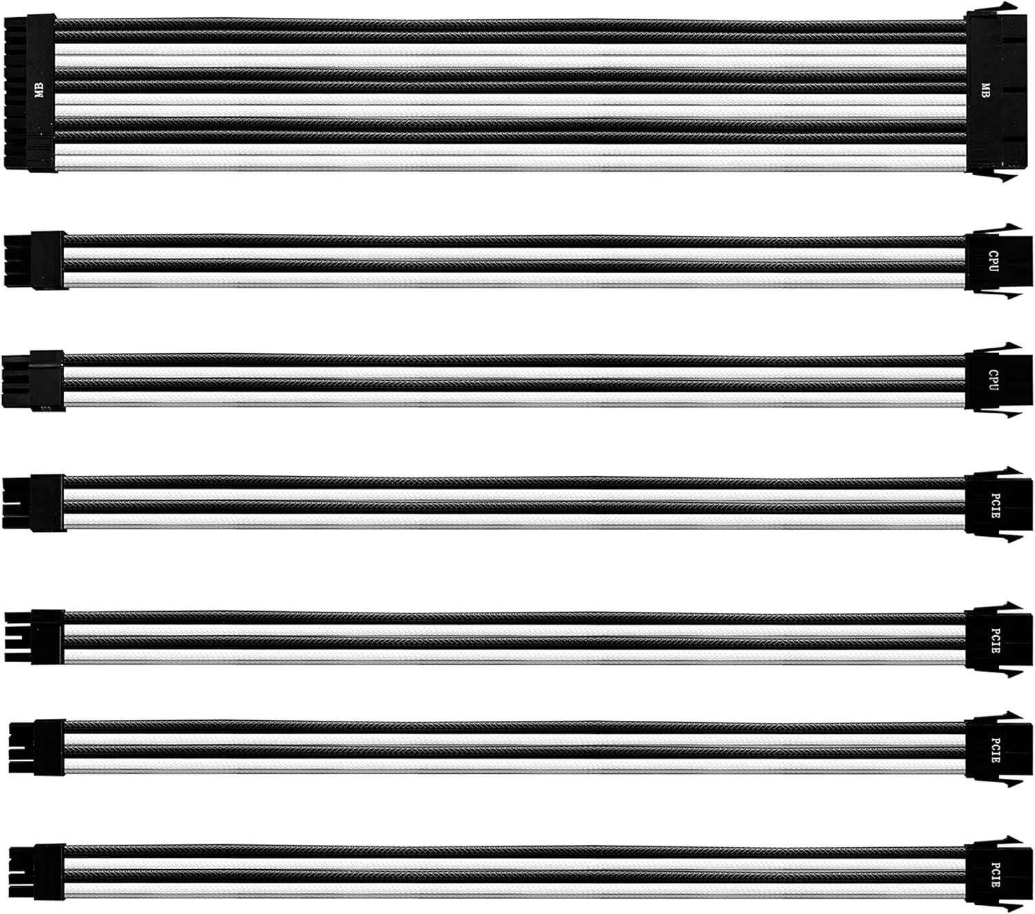 کیت کابل توسعه پاور کولر مستر PVC، مشکی