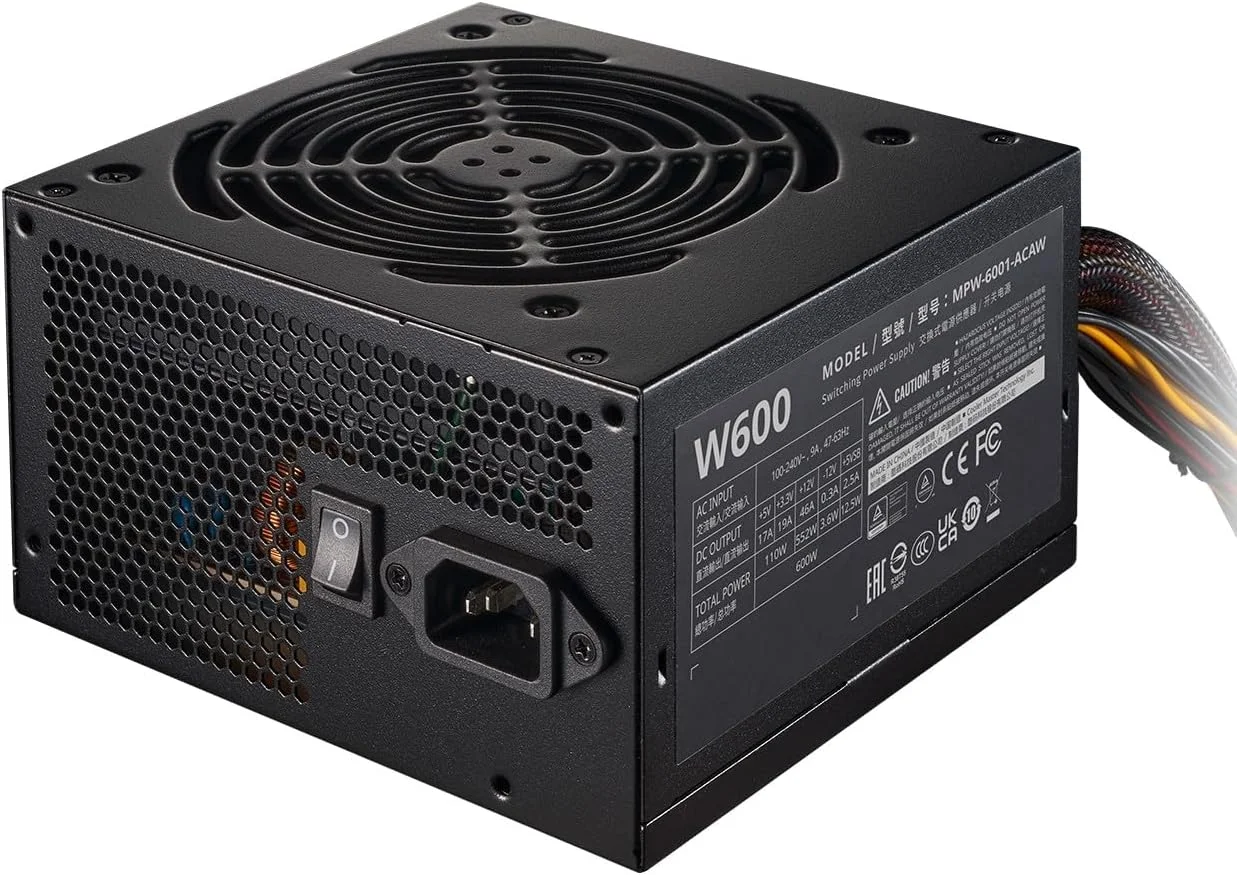 منبع تغذیه کولر مستر الیت NEX W600 80+، سفید منبع تغذیه کولر مستر الیت NEX W600 80+، سفید