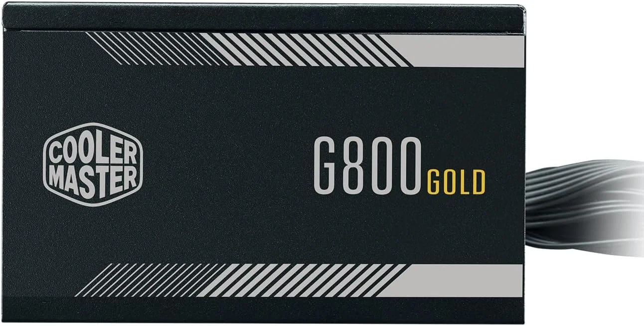 منبع تغذیه کولر مستر G GOLD 800W با کابل A/UK، مشکی منبع تغذیه کولر مستر G GOLD 800W با کابل A/UK، مشکی